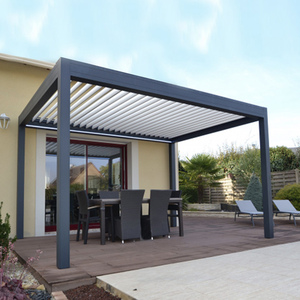 Persiane esterne antivento in PVC e poliestere con binario Zip <span class=keywords><strong>per</strong></span> Patio da esterno tapparelle motorizzate a rullo - Product Image 3