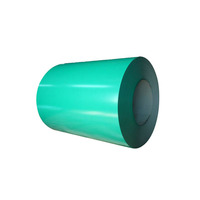 Bobines d'acier galvanisées prépeintes PPGI de haute qualité revêtues de couleur dans les options RAL vert-bleu avec service de traitement «coupe»