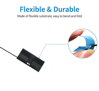 Antenne omnidirectionnelle intégrée souple et flexible WiFi 2.4G FPC