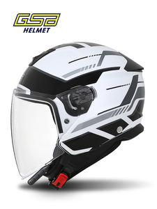 G-268A Gsb pour hommes et femmes toutes saisons ABS <span class=keywords><strong>casque</strong></span> de <span class=keywords><strong>travail</strong></span> trois quarts avec <span class=keywords><strong>Bluetooth</strong></span> casques de moto neufs - Product Image 2