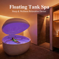 Nouveau produit phare : Lit flottant de spa aquatique pour salon de beauté, avec réservoir de sel, pour usage commercial et domestique