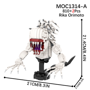 MOOXI Riko Orimoto Ryomen Sukuna Itadori Yuji Gojo Satoru <span class=keywords><strong>Fushiguro</strong></span> <span class=keywords><strong>Megumi</strong></span> Kugisaki Nobara Blocs de construction en plastique Anime Jouets - Product Image 3