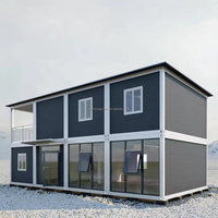Maison conteneur en acier moderne, carrée, compacte, respirante, épaissie, amovible, pour bureau à domicile ou chambre d'hôtel, à prix compétitif