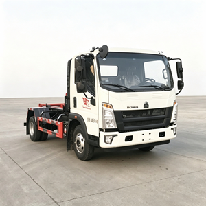 รถบรรทุก SINOTRUK HOWO แบบ Hook lift ขนาดใหญ่ สำหรับงานเก็บขยะในเขตเทศบาล  ลดราคาพิเศษ - Product Image 4