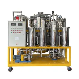 Stainless Steel Used Restaurant Cooking Oil Filtration and Decolorization System