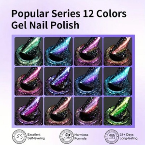 R S <span class=keywords><strong>Nail</strong></span> Marca Propia Esmalte de Uñas en Gel Mágico Ojo de Gato Galaxia Venta al por Mayor Profesional Gel Magnético 9D Removible - Product Image 4