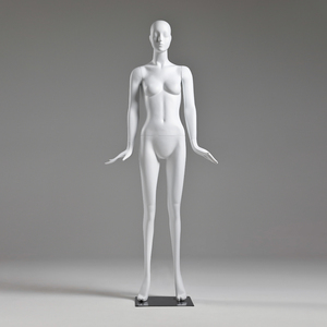 Thanh lịch màu Trắng Sợi Thủy Tinh Nữ Ma Nơ Canh toàn thân cho cửa sổ giả hình nộm - Product Image 4