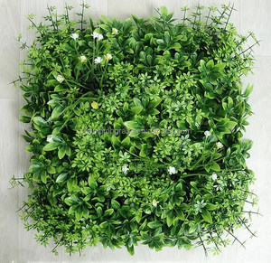 Raccolta di <span class=keywords><strong>piante</strong></span> in erba artificiale resistente ai raggi UV all'aperto verde radiante resistente ed elegante per uso interno ed esterno - Product Image 1