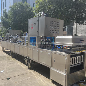 Pâté russe prêt à manger automatique avec machine d'emballage de conteneur en papier d'aluminium de foie d'oie - Product Image 2