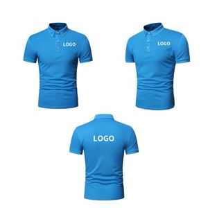 เสื้อโปโลโพลีเอสเตอร์โปรโมชั่นปี 2024 สำหรับผู้ชาย เสื้อยืดแขนสั้นสำหรับธุรกิจ ขายส่งจำนวนมาก - Product Image 1