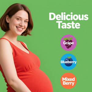 Gommes multi-vitamines Halal Prénatal Marque personnalisée Soutient la digestion Supplément pour le développement cognitif fœtal - Product Image 5