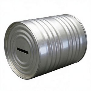 Salvadanaio a Forma di Tamburo Rotondo in Latta con Fessura per Monete per Bambini e <span class=keywords><strong>Risparmio</strong></span> Domestico - Product Image 4