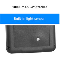 Traceur GPS 2G longue portée 10000mAh avec suivi automatique GPS GSM étanche et positionnement en temps réel du véhicule