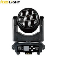 Date Disco Stage Party Mini 7x40W RGBW LED Abeille Oeil Tête Mobile Faisceau Lavage Zoom Dj Lumière De Scène De Mariage
