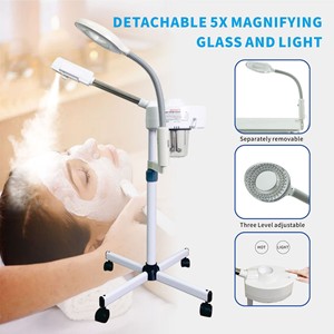 <span class=keywords><strong>Machine</strong></span> à vapeur faciale professionnelle 2-en-1 sur pied avec lumière <span class=keywords><strong>UV</strong></span> et loupe grossissante 5x pour salon de beauté - <span class=keywords><strong>Prix</strong></span> de gros - Product Image 3