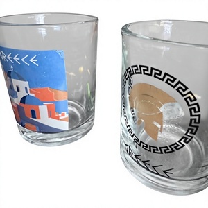 Vaso de chupito redondo de vidrio serigrafiado de Estambul por DAFNI BIG PAZAR - Product Image 3
