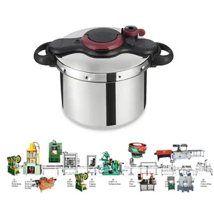 SUS 304 201 410 430 Pressure Cooker Equipment Production Line for Rice Pot Ppl405