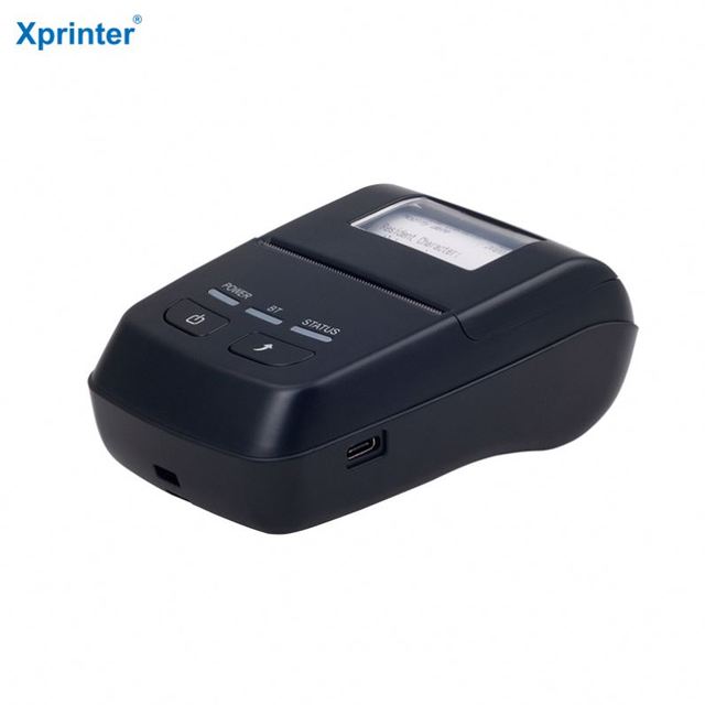58MM BT Thermal Printer XP-P501A Portable Wireless Receipt Machine for Windows Android IOS