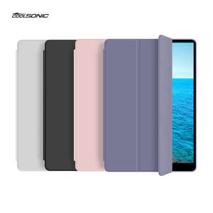 2023 nouveau étui en cuir PU intelligent antichoc couverture arrière en Silicone avec porte-crayon <span class=keywords><strong>Folio</strong></span> support étui pour iPad Air 4/5 10.9 2022 - Product Image 2