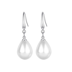 Orecchini a Goccia Simil-Perla per Donne, Gioielli Eleganti e Semplici per Uso Quotidiano - Product Image 5