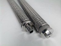 Élément filtrant en maille d'acier inoxydable de haute précision, maille filtrante frittée personnalisée en polyamide pour la climatisation centrale industrielle