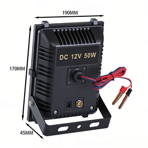 Lámpara de Seguridad para Exteriores, Portátil, Fácil de Instalar, 50W, DC12V, IP66, Control Táctil, 6000K, Luz Diurna, a Prueba de Explosiones, Impermeable - Product Image 4