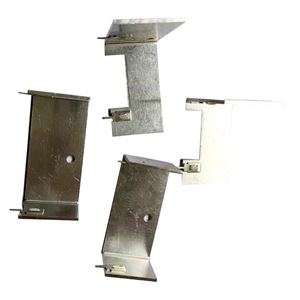 Rongsheng Machinery Aluminum Heat Sink 62+15*20*2mm L <b>Shaped</b> For Profile Heat Dissipation - Product Image 1