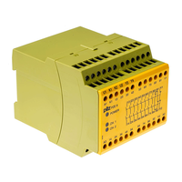 Relé de Seguridad Industrial PZE 9 774150 774148, Módulo de Control de Parada de Emergencia, 24V DC, Sistema de Seguridad para Máquinas