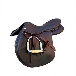 Última llegada: Silla de montar de cuero genuino para equitación en venta, diseños, colores y tamaños personalizables, precio de mayorista. - Product Image 1