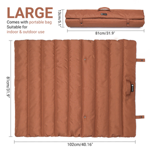 Luxuriöses Outdoor-Hundebett aus Oxford-Gewebe, zusammenklappbar, umweltfreundlich, kühlend, weich, waschbar, große Größe, langlebig, wasserabweisend, tragbar - Product Image 4