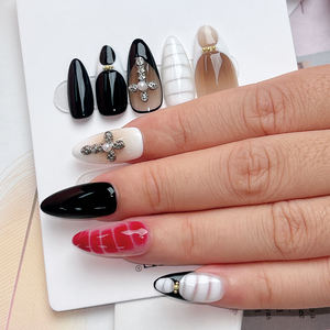 Nouveauté 2026 – <span class=keywords><strong>Faux</strong></span> <span class=keywords><strong>ongles</strong></span> French Manucure – <span class=keywords><strong>Ongles</strong></span> à presser couvrants 10 pièces roses carrés en <span class=keywords><strong>gel</strong></span> souple longue durée à polir - Product Image 5