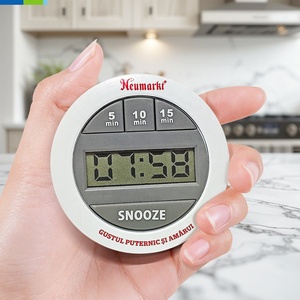 พลาสติก ABS ทรงกลมดิจิตอลจับเวลาในห้องครัว99M59S นับขึ้นและลงเป็นมิตรกับสิ่งแวดล้อม - Product Image 2