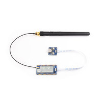 Carte de développement Waveshare Raspberry Pi RP2040 RP2040-LoRa avec puce RF SX1262, module de communication longue distance, avec antenne
