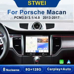 หน้าจอสัมผัส 8.4 นิ้ว สำหรับรถยนต์ Porsche Macan ปี 2014-2017 เครื่องเล่นมัลติมีเดีย วิดีโอ จีพีเอส นำทาง วิทยุ ระบบแอนดรอยด์ 15 หน่วยความจำ 12+256G 8 คอร์ รองรับ CarPlay - Product Image 2