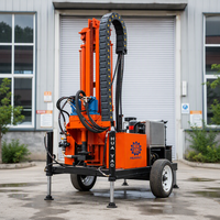Machine de forage personnalisée, machine de forage de puits portable, plateformes de forage de puits d'eau, alimentation en eau sur chantier