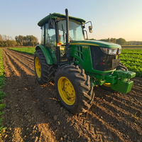 Tracteurs agricoles d'occasion John Deere de haute qualité 5-854 85hp 90hp 120hp à prix avantageux