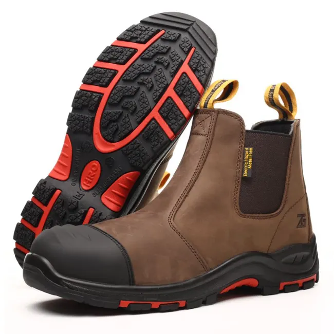 WEJUMP ağır İş güvenliği botları hiçbir dantel çelik ayak Anti statik kayma dayanıklı güvenlik ayakkabıları güvenlik botları