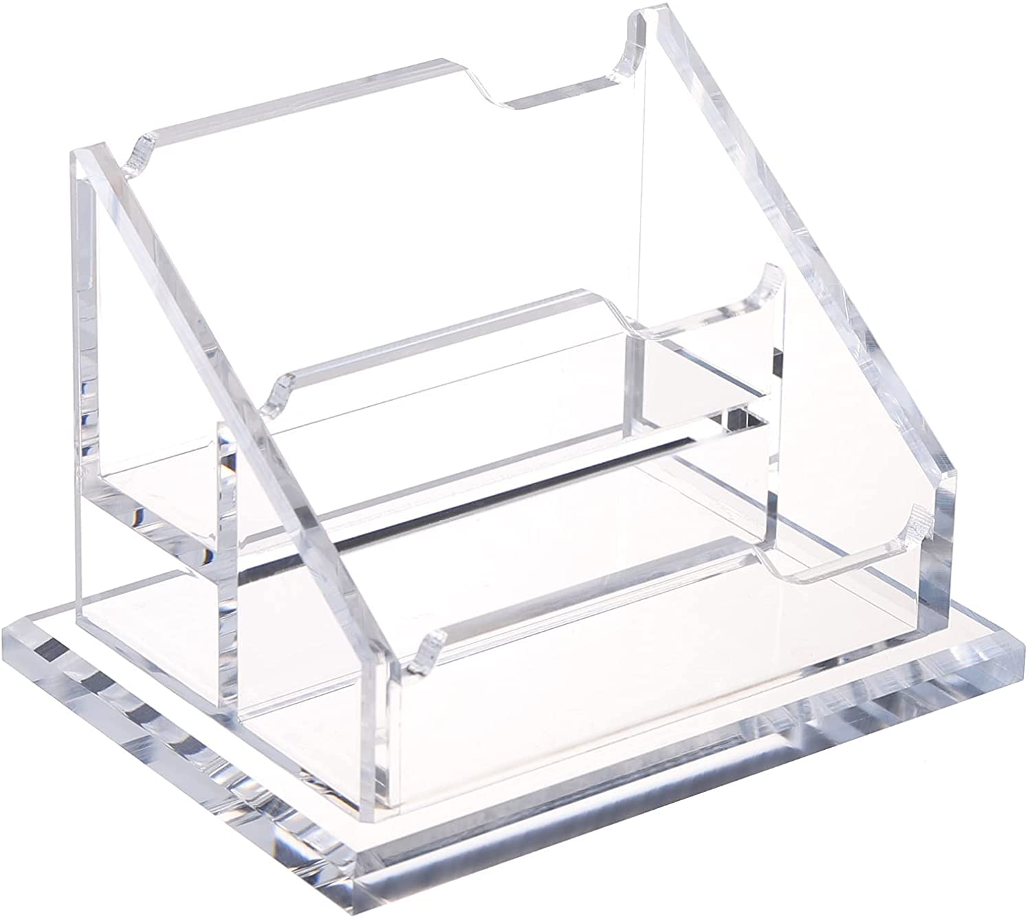 thumbnail image 2 of SANRUI Vertical Business Card Holder, Acrylic Business 2 of 11