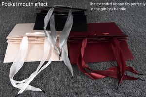 Ustom-bolsa de papel grande con estampado de logotipo, bolsa de papel grande para envolver regalos - Product Image 5