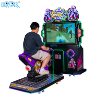 Simulateur de course de moto Speed Field, machine d'arcade commerciale pour centre commercial, parc d'attractions et salle de jeux