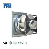 Ventilateur centrifuge sur pied à haute pression IP55 avec impeller en acier inoxydable de 250 mm, moteur 72, garantie 5 ans, certifié FFU