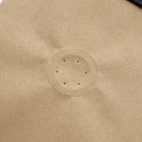 Sachets d'emballage personnalisés pour café, imprimés, à fond plat, avec fermeture éclair, valve unidirectionnelle et fermeture à lanière métallique, pour grains torréfiés