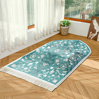 Tapis de prière musulman islamique personnalisable en usine, rembourrage épais en mousse avec coussin pour les genoux pour adultes Janamaz