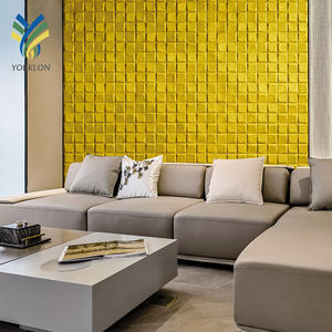 Studio 3D 5D <span class=keywords><strong>papier</strong></span> <span class=keywords><strong>peint</strong></span> imperméable et insonorisant, tapisserie texturée en velours gaufré, mousse <span class=keywords><strong>acoustique</strong></span>, <span class=keywords><strong>papier</strong></span> <span class=keywords><strong>peint</strong></span> de luxe en daim - Product Image 1