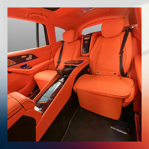 ชุดแต่ง 4 ที่นั่ง สำหรับรถยนต์ 2025 GLS580 (X167) สีส้ม - Product Image 2