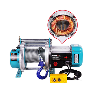 Nouveau treuil électrique domestique rapide/lent 220v/380v, treuil en aluminium, <span class=keywords><strong>grue</strong></span> de levage pour mine, corde métallique pour usage domestique - Product Image 3