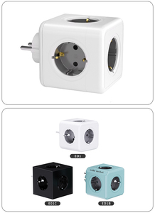 Compact Cube EU Power Strip con puertos USB C y protección contra sobretensiones - Product Image 6