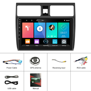 Podofo 10.1 ''Android <span class=keywords><strong>Autoradio</strong></span> Coche <span class=keywords><strong>Autoradio</strong></span> Stéréo GPS Navigation WIFI BT avec Cadre Pour <span class=keywords><strong>Suzuki</strong></span> <span class=keywords><strong>Swift</strong></span> 2005 - <span class=keywords><strong>2010</strong></span> - Product Image 6