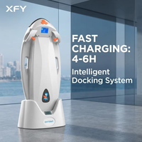 XFY Planche de Surf Électrique 6000W 48V la Plus Vendue, Jet Board Étanche IP68, Vitesse Élevée 25KM/H, Homologuée CE, pour Adultes et Location Commerciale 1
