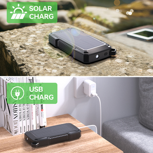 Banco <span class=keywords><strong>de</strong></span> Energía New Age <span class=keywords><strong>de</strong></span> 50000 mAh y 65 W, Generador Solar Portátil, Resistente al Agua IP65, con Luz LED y Alarma con Sensor <span class=keywords><strong>de</strong></span> Movimiento - Product Image 3